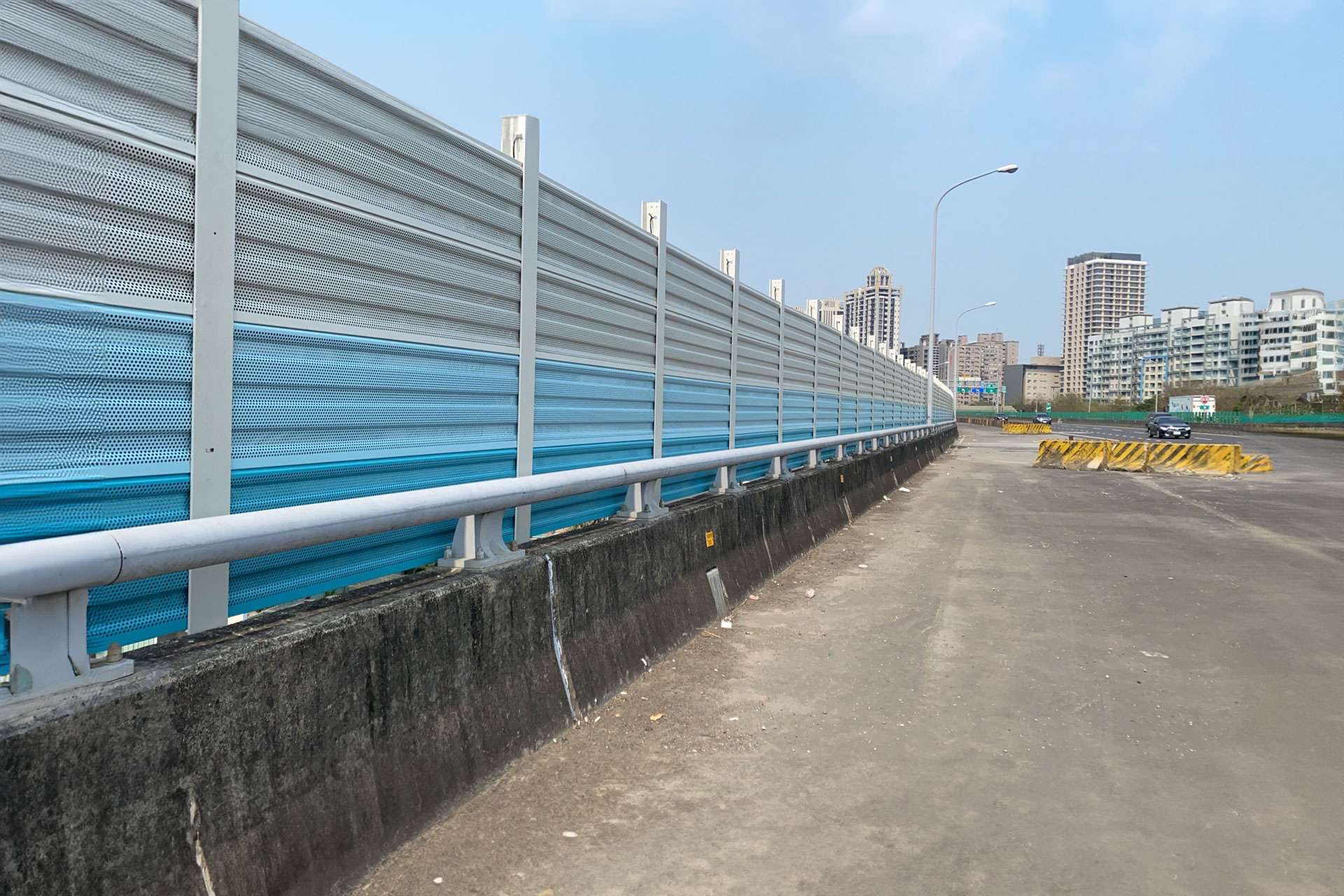 台65浮洲南下北上闸道隔音牆