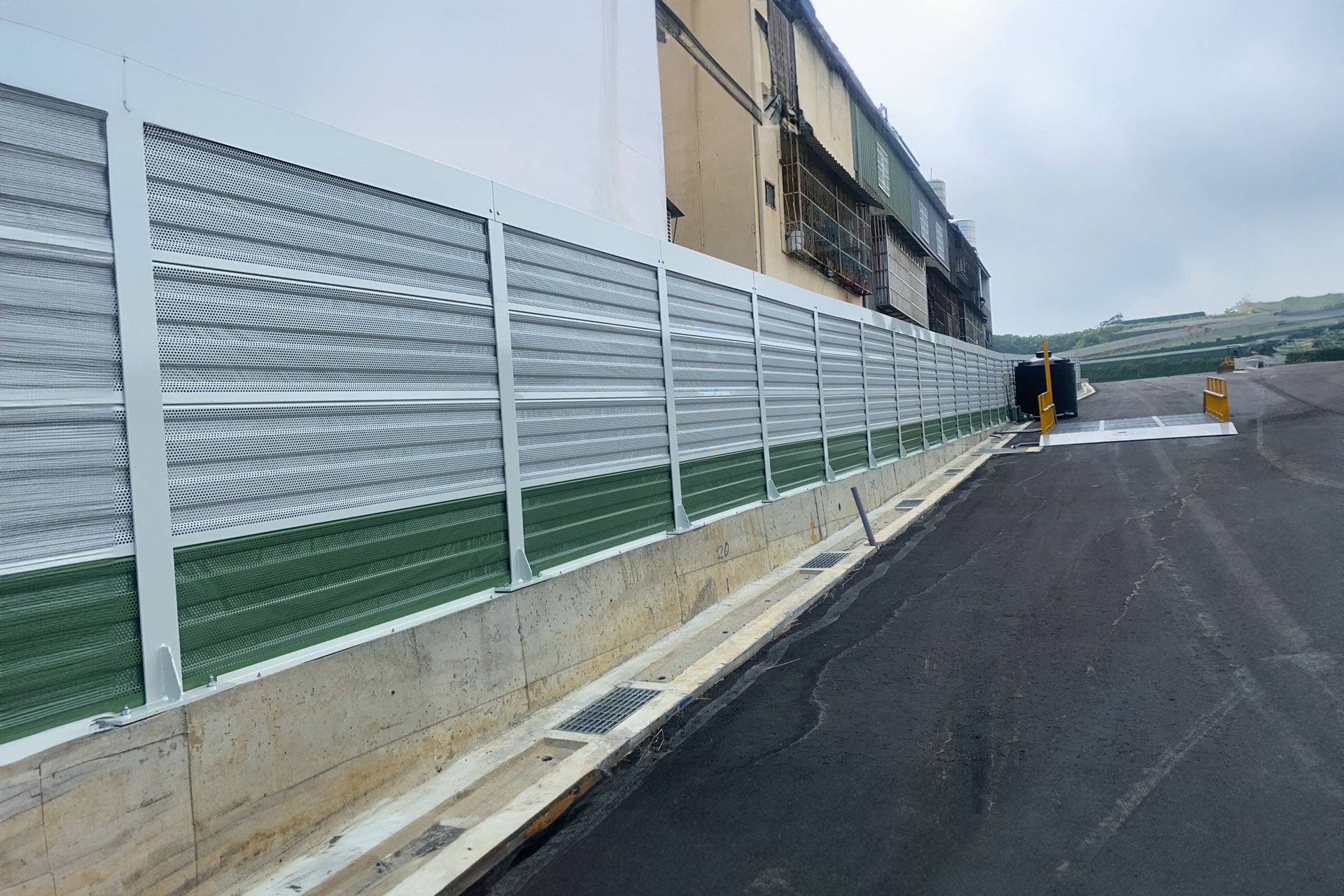 中國製釉苗栗廠隔音牆工程